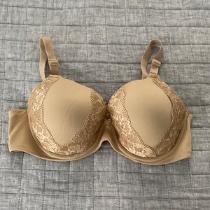 Soma perfect coverage black bra.